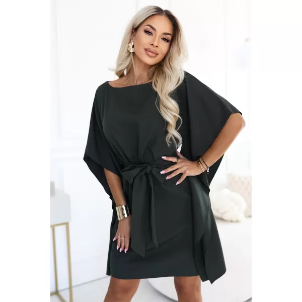  Рокля NUMOCO 287-46 ТЪМНО КАКИ 