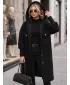 Дамско палто DSTREET NY0798 ЧЕРЕН