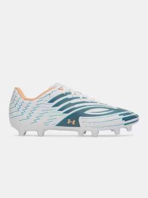 Футболни обувки UNDER ARMOUR U SHADOW CLUB 4 FG 6006232-101 БЯЛО