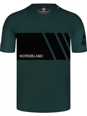 Мъжка функционална тениска за колоездене NORDBLANC MUD NBSMF8083 ЗЕЛЕНО