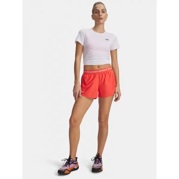  Дамски шорти UNDER ARMOUR TECH PLAY UP SHORTS 1389882-690 ЧЕРВЕНО 