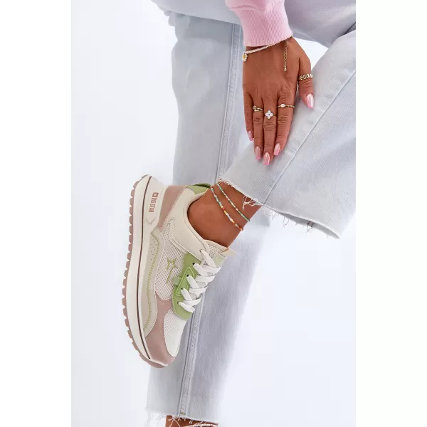  Дамски кецове BIG STAR SHOES NN274A091 БЕЖОВО 