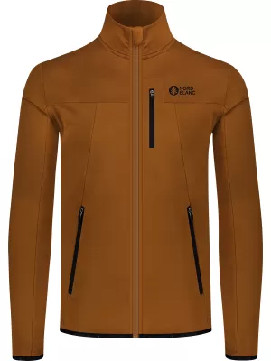 Мъжки суичър powerfleece NORDBLANC MORASS NBSFM8335 КАФЯВО
