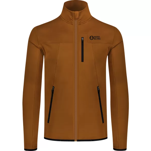  Мъжки суичър powerfleece NORDBLANC MORASS NBSFM8335 КАФЯВО 