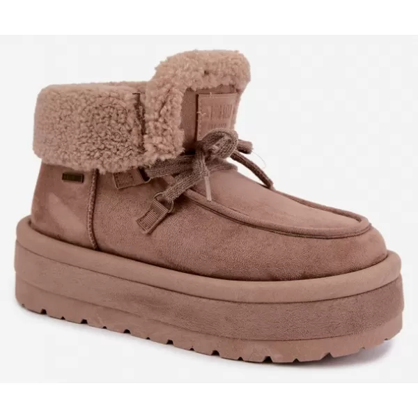  Дамски снежни човеци BIG STAR SHOES UU274215 БЕЖОВО 