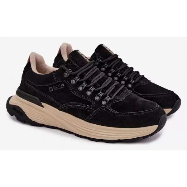  Мъжки кецове BIG STAR SHOES OO174321 ЧЕРЕН 