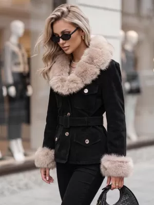 Дамско яке DSTREET TY5850 ЧЕРЕН