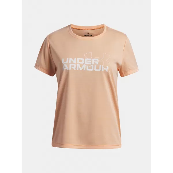  Тениска за момиче UNDER ARMOUR TECH TWIST WDMK LOGO SS 6007134-870 ОРАНЖЕВО 