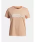 Тениска за момиче UNDER ARMOUR TECH TWIST WDMK LOGO SS 6007134-870 ОРАНЖЕВО