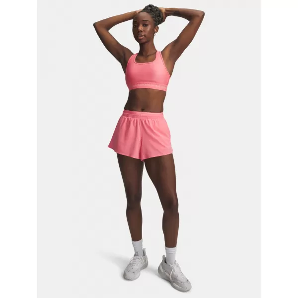  Дамски шорти UNDER ARMOUR VANISH WOVEN 3IN SHORTS 6009965-600 РОЗОВО 