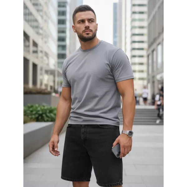  Мъжка тениска DSTREET RX5675 СВЕТЛО СИВО 