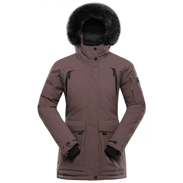  Дамско зимно яке ALPINE PRO WERDA 3 ЧЕРЕН ПИПЕР 