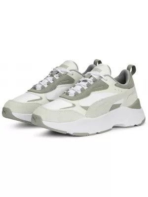 Дамски кецове PUMA CASSIA MIX 391959-02 БЯЛО/СИВО/ПЛОСКО СВЕТЛО СИВО