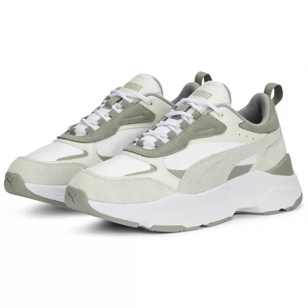  Дамски кецове PUMA CASSIA MIX 391959-02 БЯЛО/СИВО/ПЛОСКО СВЕТЛО СИВО 