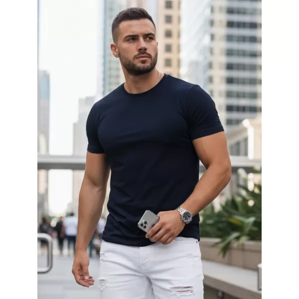  Мъжка тениска DSTREET RX5673 ТЪМНО СИНЬО 