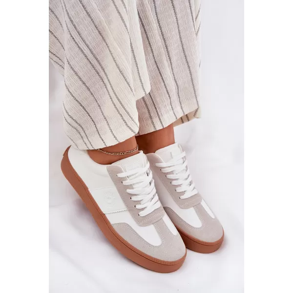  Дамски кецове BIG STAR SHOES RR274804 БЯЛО 