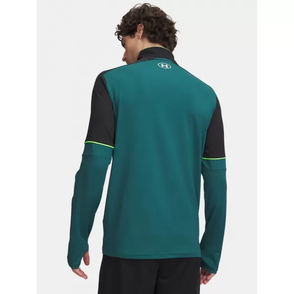  Мъжки суичър UNDER ARMOUR M CHALLENGER TRAINING QZ 6004043-338 ЗЕЛЕНО 