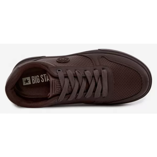  Мъжки кецове BIG STAR SHOES UU174326 КАФЯВИ/БЕЖОВИ СЕНКИ 
