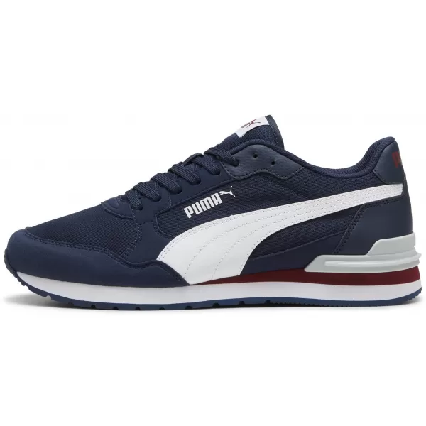  Ботуши PUMA ST RUNNER V4 MESH 39966602 CLUB NAVY/ CLUB NAVY/PUMA БЯЛО/TEAM REGAL ЧЕРВЕНО/ПЛАТИНЕНО СИВО 