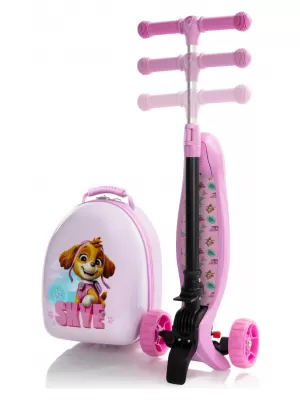 Детски куфар HEYS TURBO TOTS SCOOTER 16427 PAW PATROL РОЗОВ