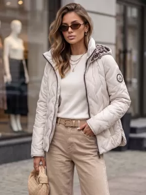 Дамско яке DSTREET TY5776 СВЕТЛО СИВО