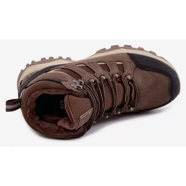  Мъжки обувки BIG STAR SHOES UU174316 КАФЯВИ/БЕЖОВИ СЕНКИ 