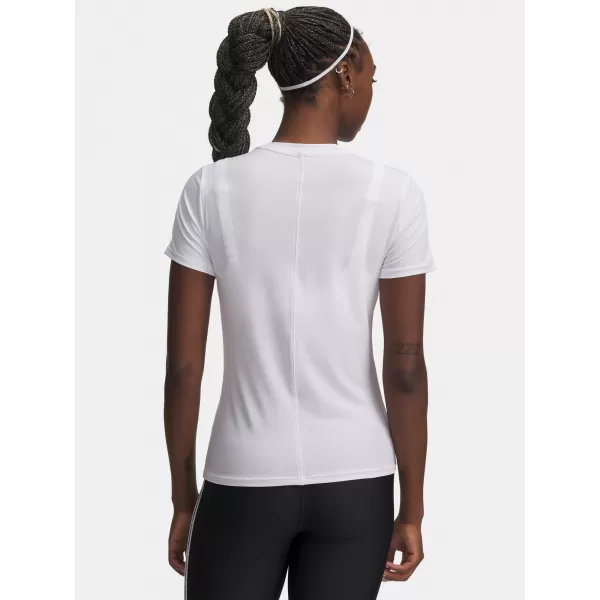  Дамска тениска UNDER ARMOUR TECH MESH SS 6009990-100 БЯЛО 