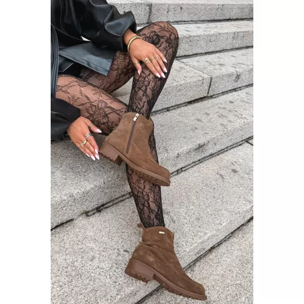  Дамски обувки BIG STAR SHOES UU274601 КАФЯВИ/БЕЖОВИ СЕНКИ 