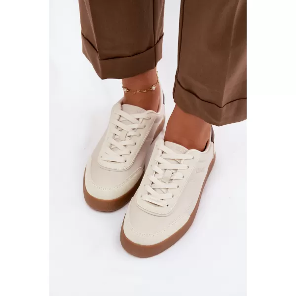  Дамски кецове BIG STAR SHOES TT274311 БЕЖОВО 
