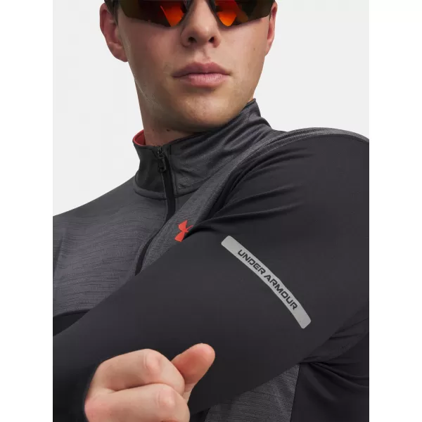  Мъжка тениска UNDER ARMOUR TECH UTILITY 1/4 ZIP 6004963-002 ЧЕРЕН 