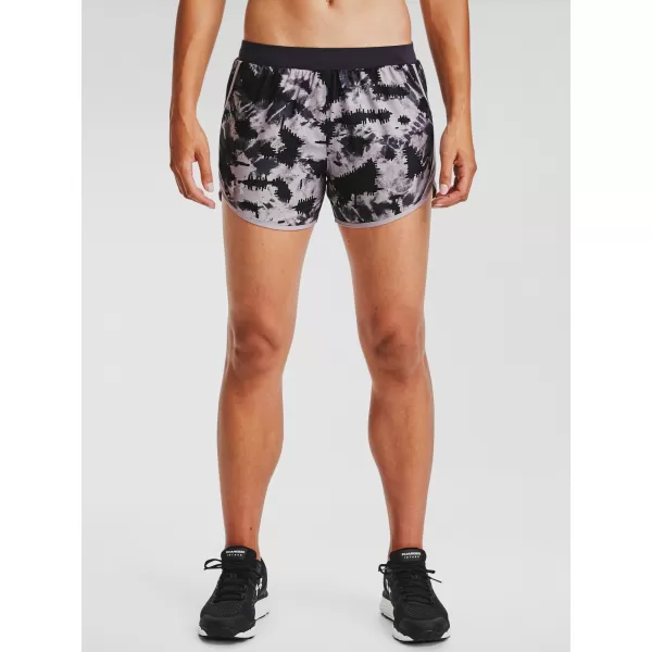  Дамски шорти UNDER ARMOUR W UA FLY BY 2.0 PRINTED SHORT 1350198-591 ЛИЛАВО 