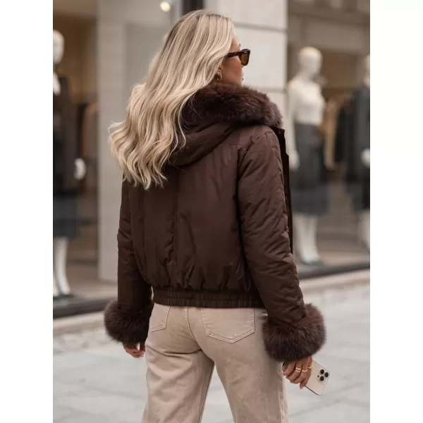  Дамско яке DSTREET TY5998 КАФЯВО 