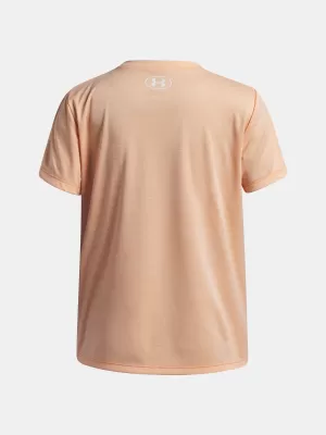 Тениска за момиче UNDER ARMOUR TECH TWIST WDMK LOGO SS 6007134-870 ОРАНЖЕВО
