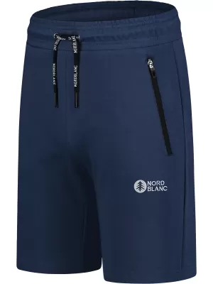Мъжки памучни шорти NORDBLANC RELAXEDFIT NBSPM8254 СИНЬО