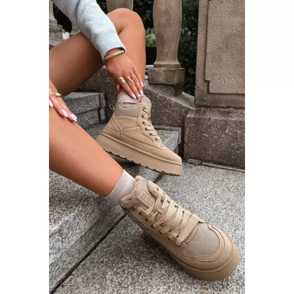  Дамски снежни човеци BIG STAR SHOES UU274166 БЕЖОВО 