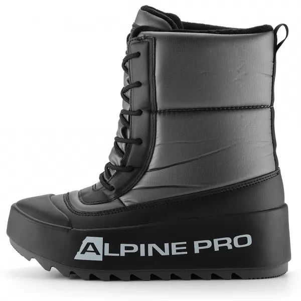  Дамски зимни боти ALPINE PRO SAMEDA ЧЕРЕН 
