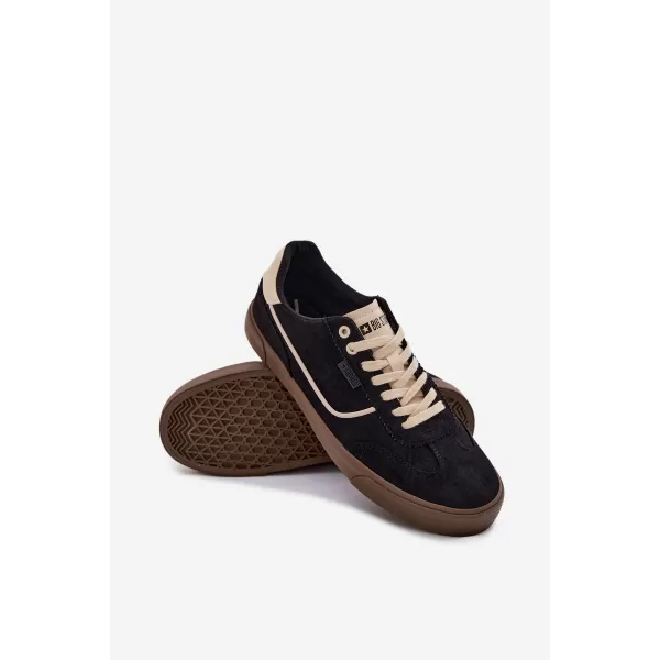  Мъжки кецове BIG STAR SHOES TT174090 ЧЕРЕН 