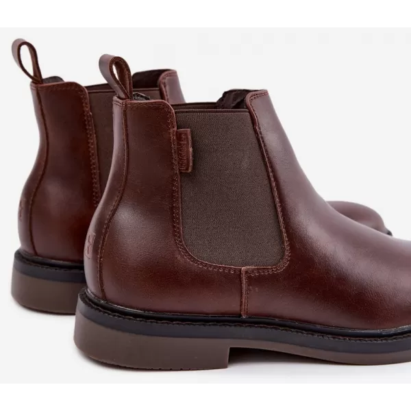  Мъжки обувки BIG STAR SHOES UU174279 КАФЯВИ/БЕЖОВИ СЕНКИ 