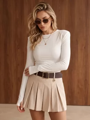 Дамска тениска DSTREET RY2941 БЯЛО