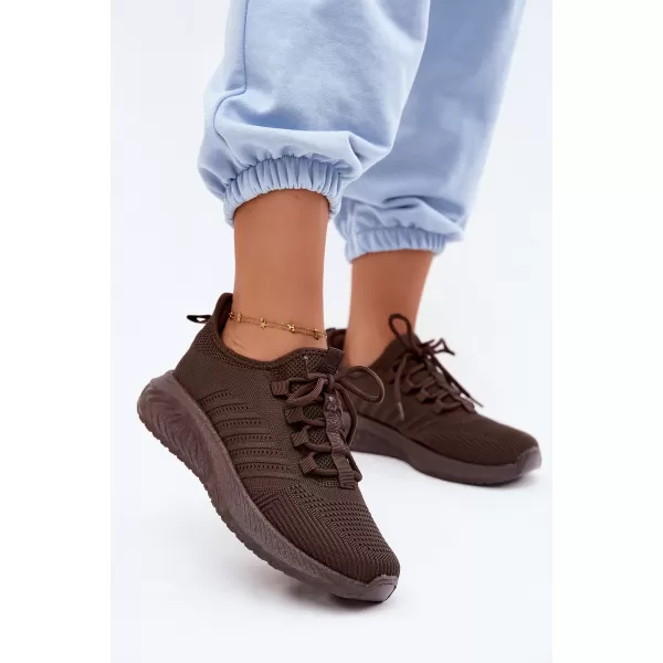  Дамски обувки BIG STAR SHOES UU274055 КАФЯВО/БЕЖОВО 