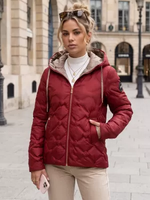 Дамско яке DSTREET TY5885 БОРДО