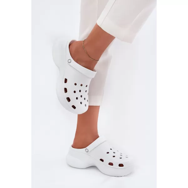  Дамски чехли BIG STAR SHOES RR274A119 БЯЛО 