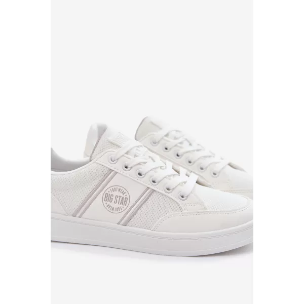  Мъжки кецове BIG STAR SHOES TT174308 БЯЛО 