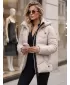 Дамско яке DSTREET TY5750 БЕЖОВО