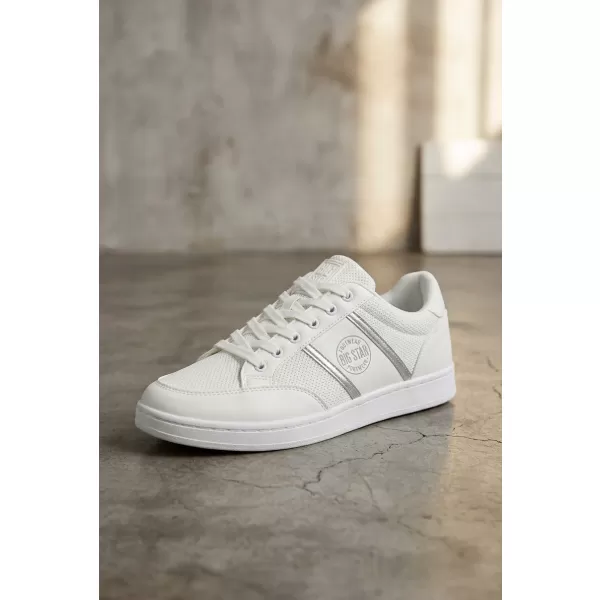  Мъжки кецове BIG STAR SHOES TT174308 БЯЛО 