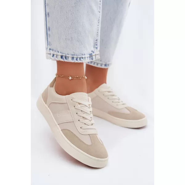  Дамски кецове BIG STAR SHOES TT274768 БЕЖОВО 