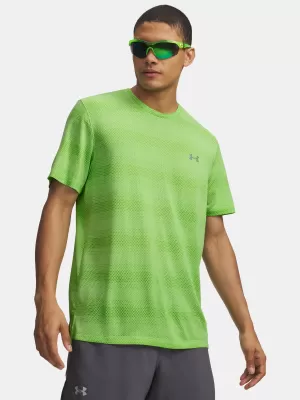 Мъжка тениска UNDER ARMOUR VELOCITI SS 6009517-712 ЗЕЛЕНО