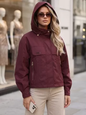 Дамско яке DSTREET TY5964 БОРДО