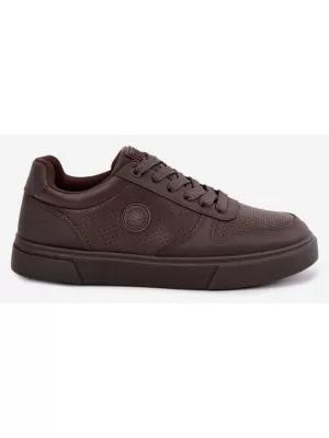Мъжки кецове BIG STAR SHOES UU174326 КАФЯВИ/БЕЖОВИ СЕНКИ