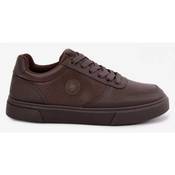  Мъжки кецове BIG STAR SHOES UU174326 КАФЯВИ/БЕЖОВИ СЕНКИ 